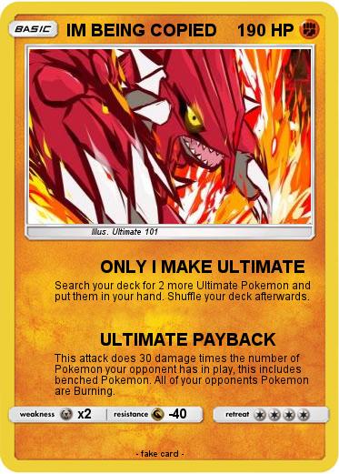 Pokemon IM BEING COPIED