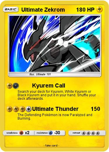 Pokemon Ultimate Zekrom