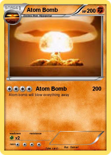 Pokemon Atom Bomb