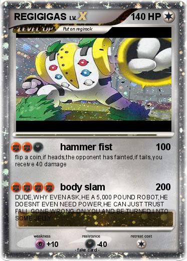 Pokemon REGIGIGAS