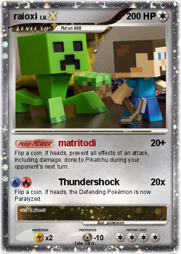 Pokemon raioxi