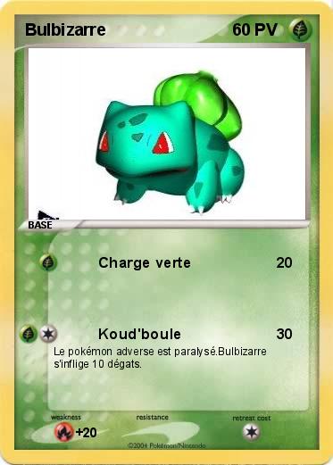 Pokemon Bulbizarre