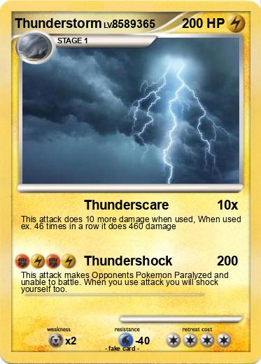 Pokemon Thunderstorm
