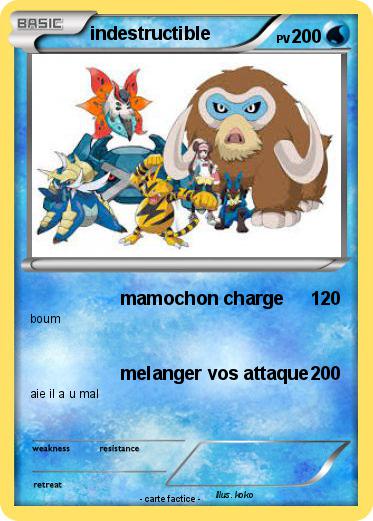 Pokemon indestructible