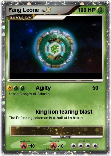 Pokemon Fang Leone