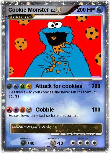 Pokemon Cookie Monster