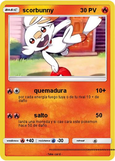 Pokemon scorbunny