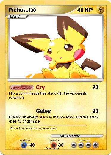 Pokemon Pichu