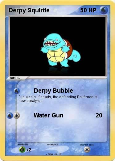 Pokemon Derpy Squirtle
