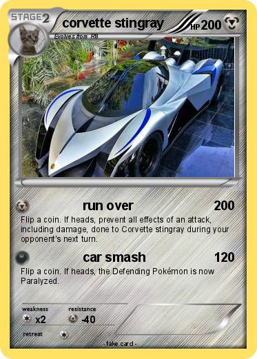 Pokemon corvette stingray