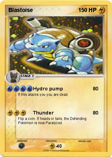 Pokemon Blastoise