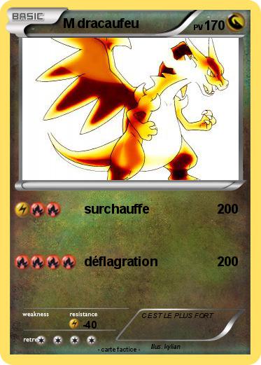 Pokemon M dracaufeu