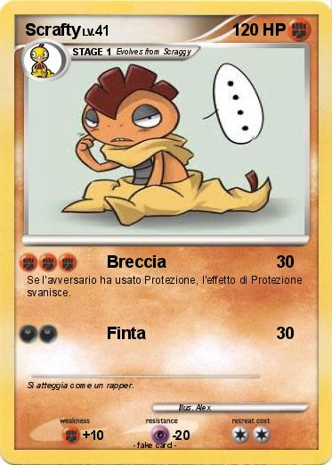 Pokemon Scrafty