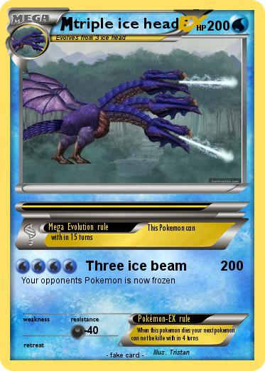 Pokemon triple ice head