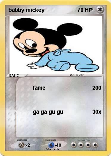 Pokemon babby mickey