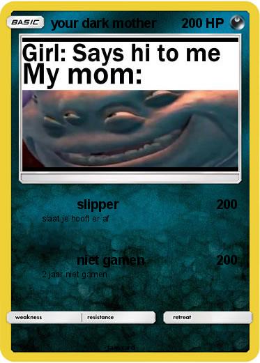 Pokemon your dark mother