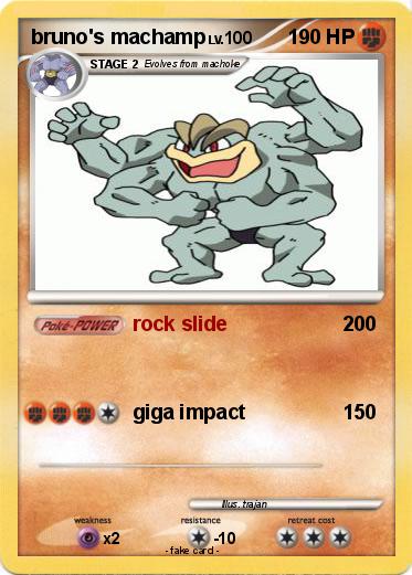 Pokemon bruno's machamp