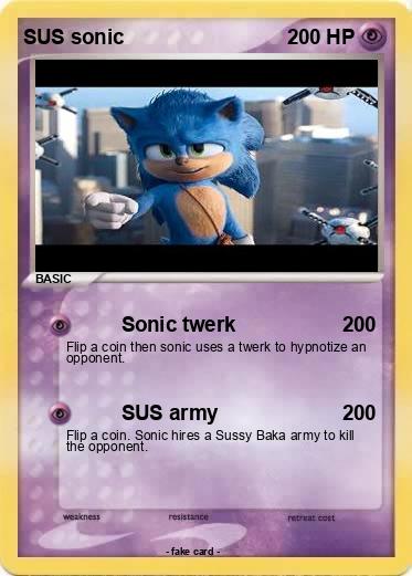 Pokemon SUS sonic
