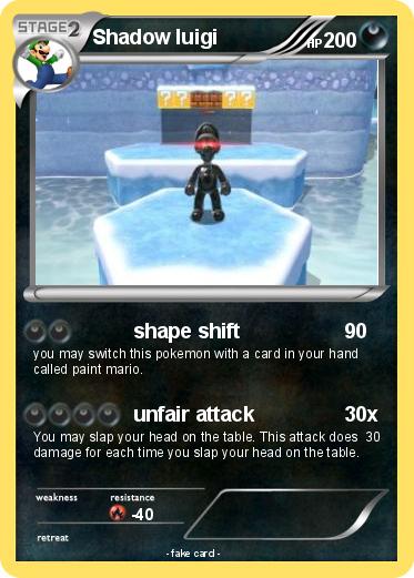 Pokemon Shadow luigi