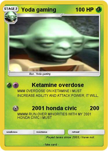 Pokemon Yoda gaming