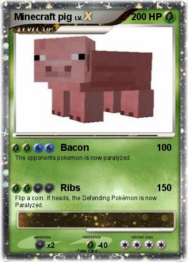 Pokemon Minecraft pig