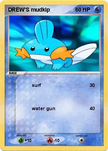 Pokemon DREW'S mudkip               