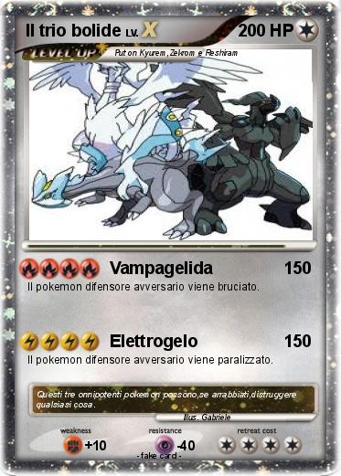 Pokemon Il trio bolide