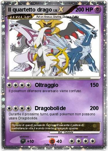 Pokemon Il quartetto drago