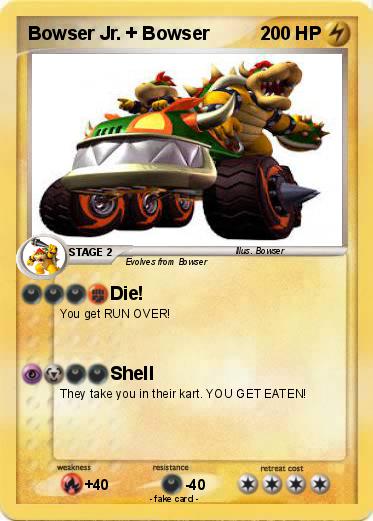 Pokemon Bowser Jr. + Bowser