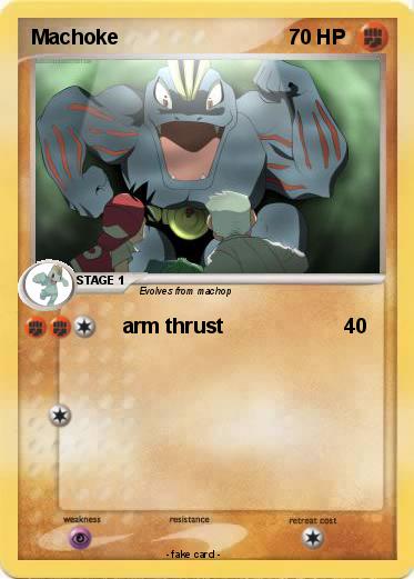 Pokemon Machoke