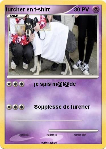 Pokemon lurcher en t-shirt