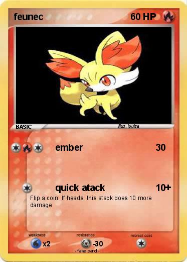 Pokemon feunec