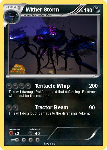 Pokemon Wither Storm