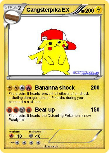 Pokemon Gangsterpika EX