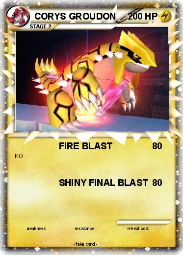 Pokemon CORYS GROUDON