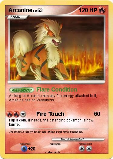 Pokemon Arcanine