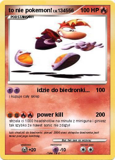 Pokemon to nie pokemon!
