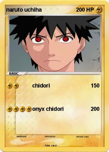 Pokemon naruto uchiha