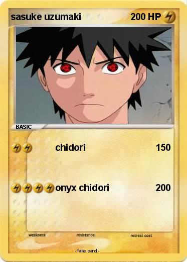 Pokemon sasuke uzumaki