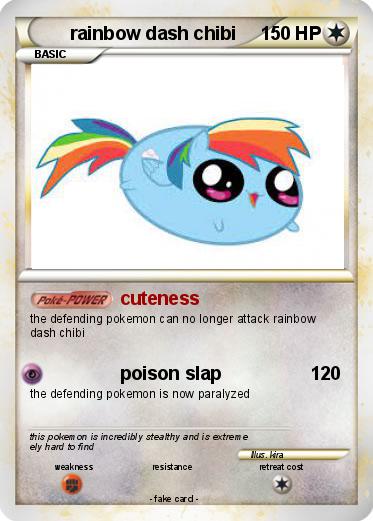 Pokemon rainbow dash chibi