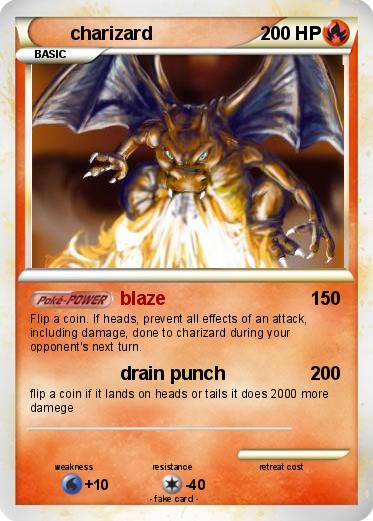 Pokemon charizard