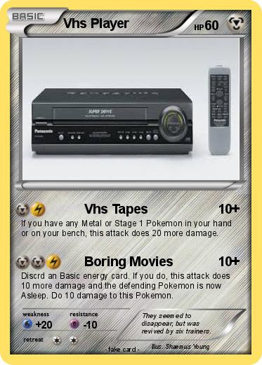 Pokemon Vhs Player
