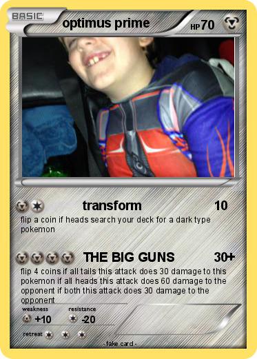 Pokemon optimus prime