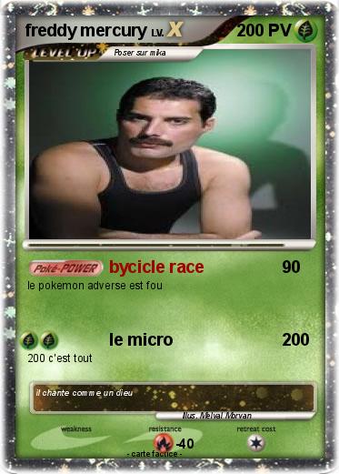 Pokemon freddy mercury