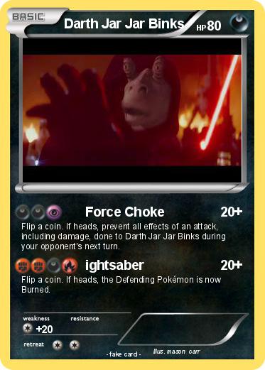 Pokemon Darth Jar Jar Binks