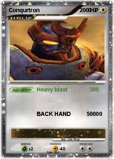 Pokemon Conqurtron                               0