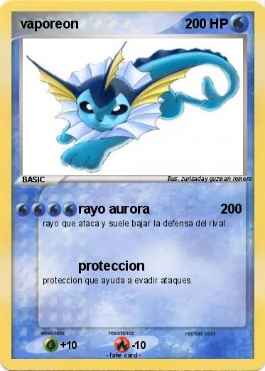 Pokemon vaporeon