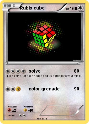 Pokemon Rubix cube