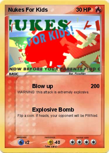 Pokemon Nukes For Kids