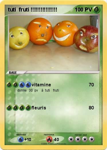 Pokemon tuti  fruti !!!!!!!!!!!!!!!!